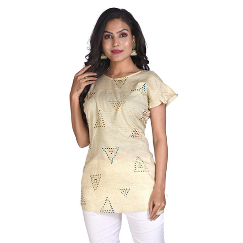 Printed Tunic Tops - Rayon, Available In Sizes S To Xxxl, Multicolour With Short Sleeves | Breathable, Quick Dry, No Fade, Perfect For All Seasons