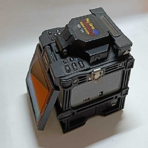 Sbi-72c Hand Held Splicing Machine - Plastic, 2 Kilograms | 6sec Splicing Time, 26sec Heating Time, 250x Magnification, Integrated Heater, Usb Data Export, 360° Rubber Armor