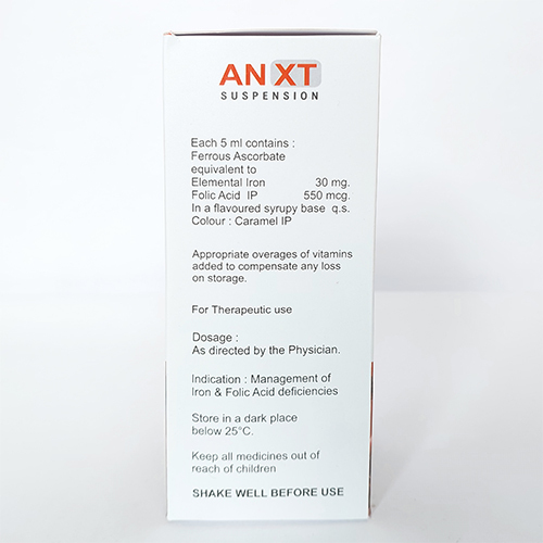 200 Ml Ferrous Ascorbate And Folic Acid Suspension General Medicines