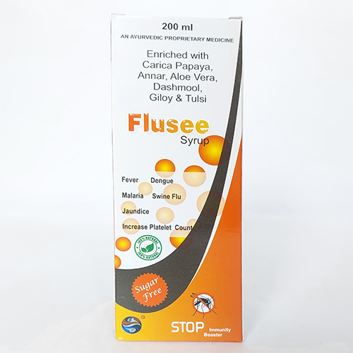 Flusee Syrup Room Temperature
