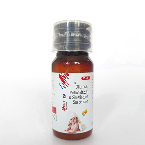 30 Ml Ofloxacin Metronidazole And Simethicone Suspension General Medicines