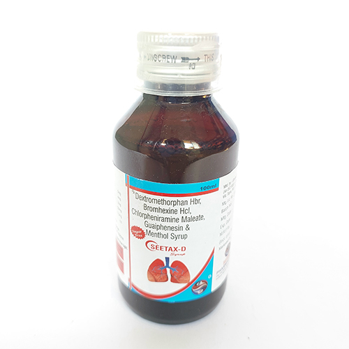 Hbr Bromhexine Hcl Chlorpheniramine Maleate Guaiphenesin And Menthol Syrup General Medicines