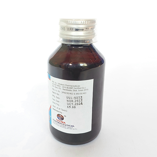 Hbr Bromhexine Hcl Chlorpheniramine Maleate Guaiphenesin And Menthol Syrup General Medicines