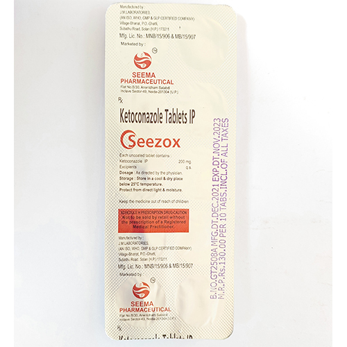 Ketoconazole Tablets - Dosage As Suggested | General Medicine, Store At Room Temperature