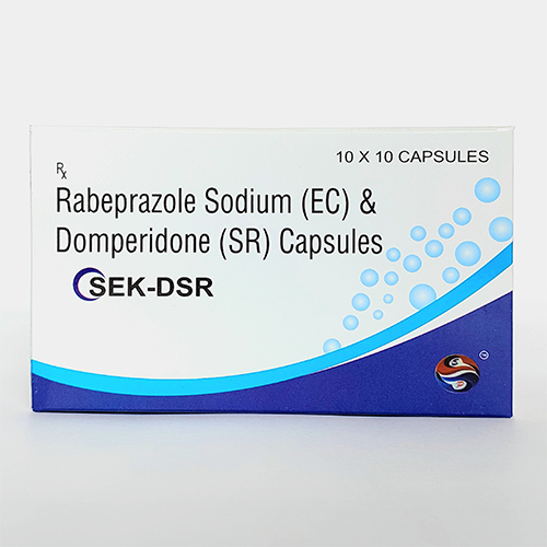 Rabeprazole Sodium (Ec) And Domperidone (Sr) Capsules - Recommended Dosage, Ideal For Gastrointestinal Relief At Room Temperature Storage