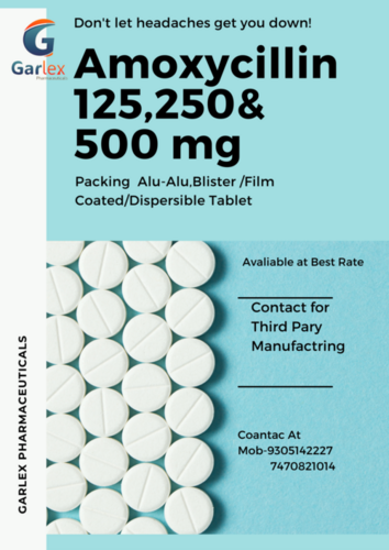 एमोक्सीसिलिन टैबलेट की सामान्य दवाएं