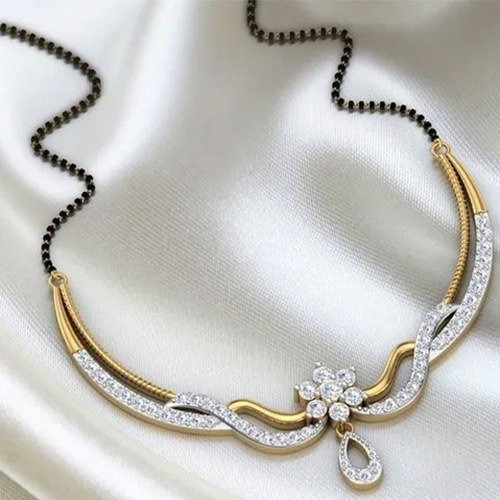 Diamond Designer Mangalsutra - Gender: Women