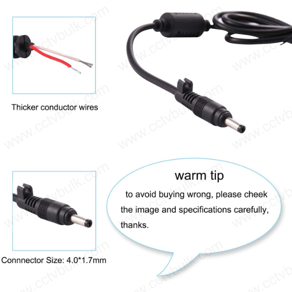 Adaptor Cable Dc Pin Application: Used As An Charger For Laptops And More.