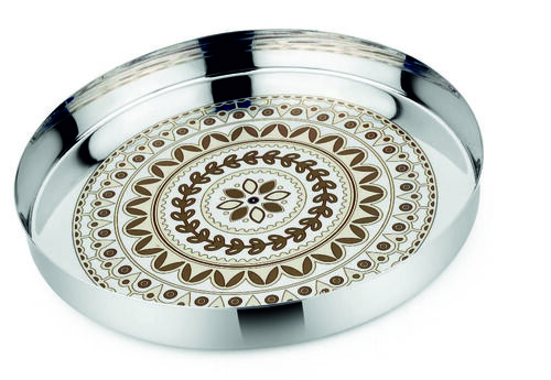 लेजर प्रिंट थाली