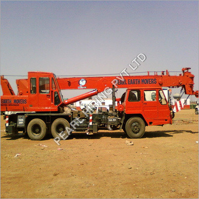 Telescopic Crane on Rent - Steel, 30-60m Height, Red, Diesel Engine | Telescopic Boom, 10-50 Ton Capacity, Precise Control, Durable Design