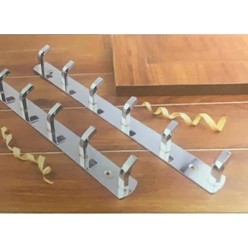 Silver Wall Mounted Khuti Hooks