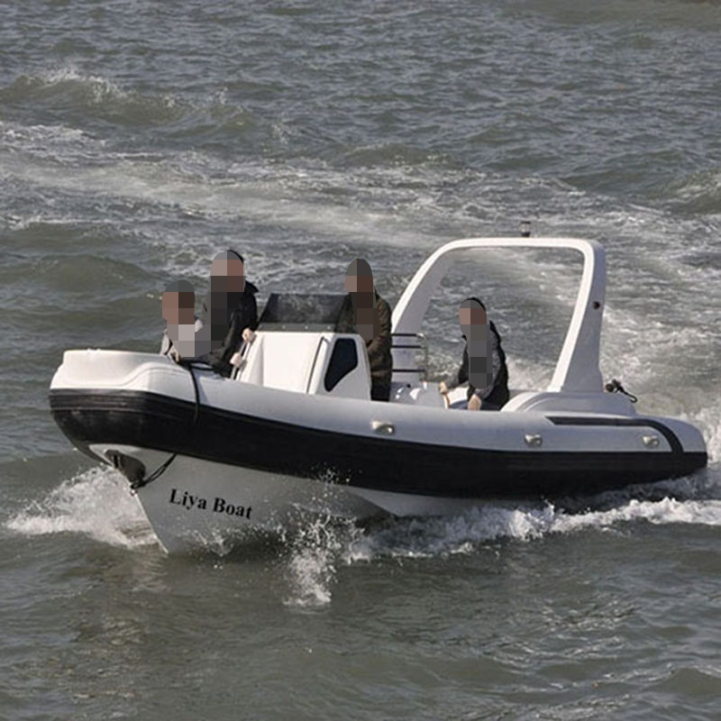 Liya 7.5m Inflatable Boat For Offshore Water Capacity: 1800 Kg/day