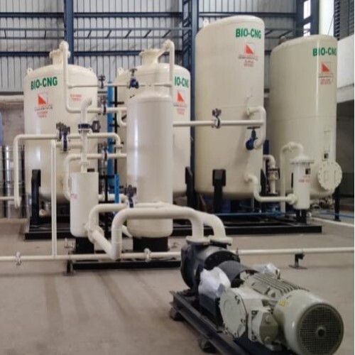 Bio Gas Purification Plant - Iron, 3x2x3.5 Meter, 4000 Kg | Fully Automatic, 92-98% Methane Purity, Plc Control, Water Cooling System