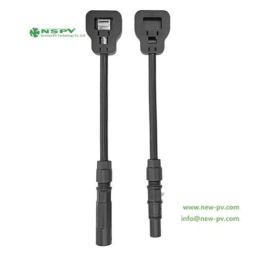 Mini Solar Panel Junction Box Ip67 Waterproof With Mini Solar Cable Connectors For Solar Panel Connections - Color: Black