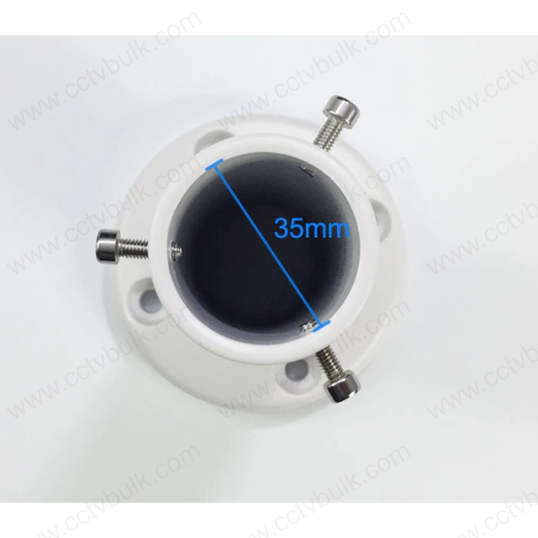 White Cctv Ptz Ceiling Stand