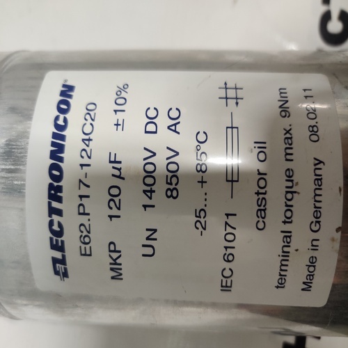 Electronicon E62.p17-124c20 Capacitor