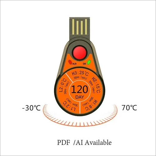 Elitech Rc55 Single Use Temperature Data Logger Without Display Usage: Industrial