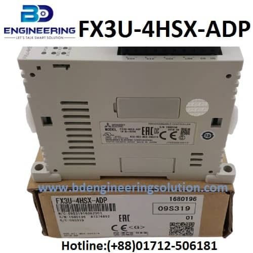 व्हाइट पीएलसी मॉड्यूल Fx3u-4hsx-adp