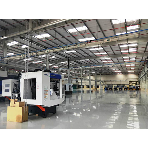 Industrial Shed - Steel Structure, 4M to 20M Height, 5-40mm Thick, Galvalume Sheet Roofing, Rock Wool Insulation, 25 Year Lifespan, Sliding Windows