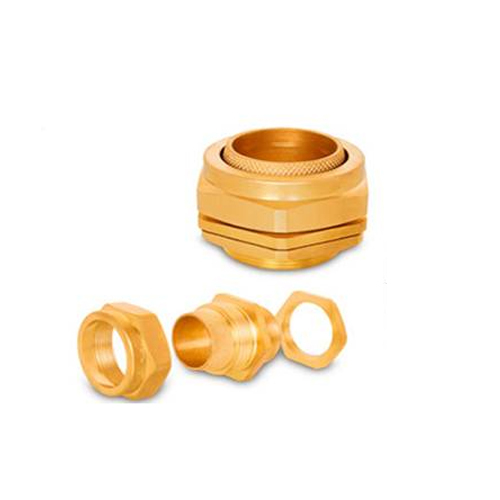 BW2 Cable Glands - Brass, Diameter 6 to 80 mm, Polished Finish | Durable Seal for Wires with High Mechanical Strength and Versatile Applications
