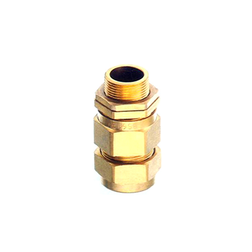 E1 W Brass Cable Glands - Polished Brass, Metric & NPT Threads | Suitable for Power, Data, Control, Medical Equipment, and Machinery