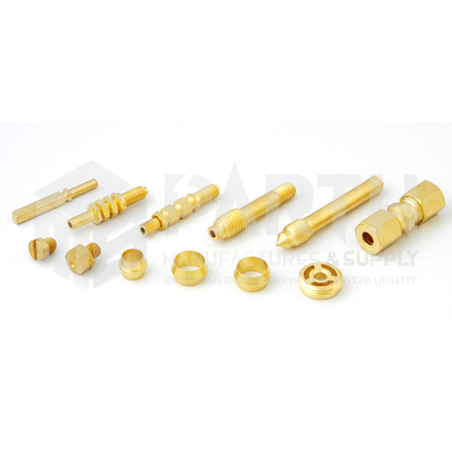 Industrial Brass Components - Polished Brass Finish, Various Sizes Available For Commercial Applications