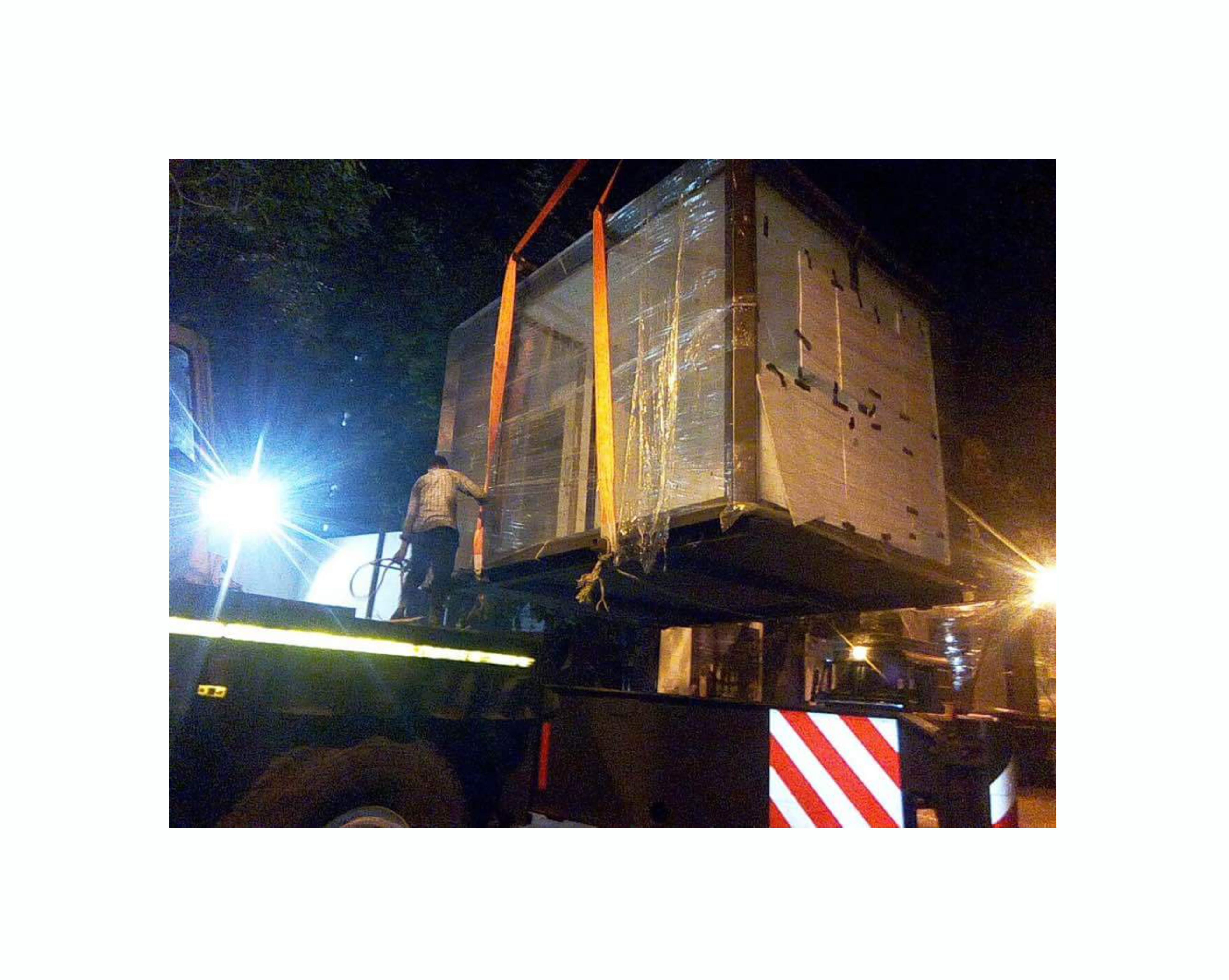 Silver Polyester Webbed Slings