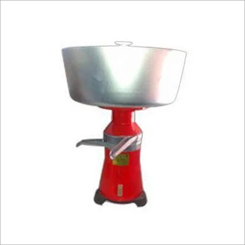 लाल अर्ध स्वचालित क्रीम सेपरेटर