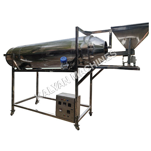 कुरकुरे रोटरी रोस्टर मशीन औद्योगिक