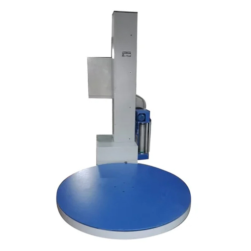 Automatic Pallet Stretch Wrapping Machine - Mild Steel, Semi-automatic Operation | High-speed, Manual Controlled Shift, Warranty Included