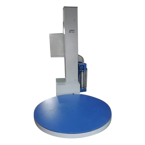 Automatic Pallet Stretch Wrapping Machine - Mild Steel, Semi-automatic Operation | High-speed, Manual Controlled Shift, Warranty Included
