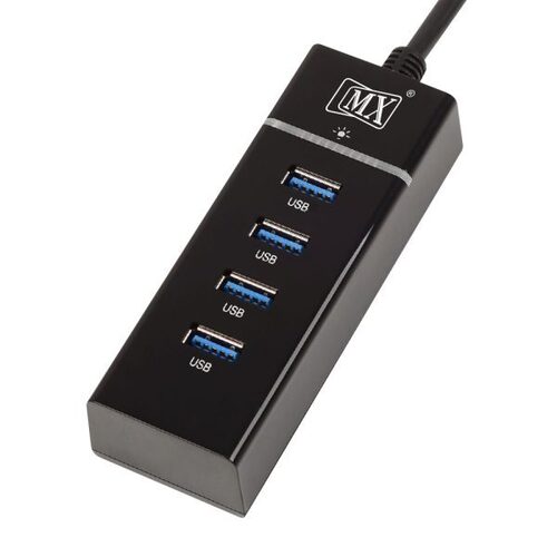 एमएक्स 4 पोर्ट यूएसबी 3.0 हब