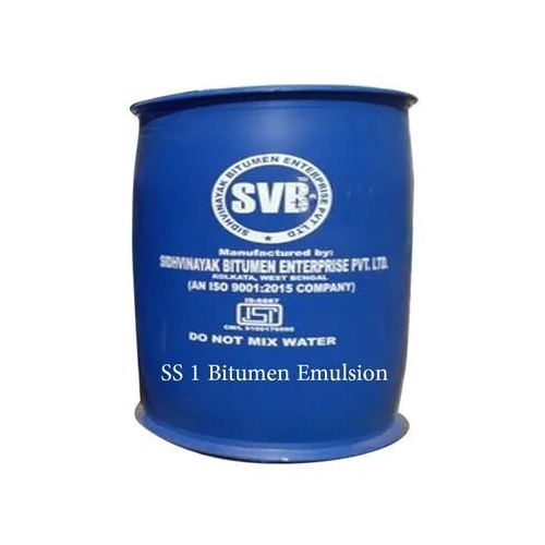 SS1 Bitumen Emulsion - Natural Bitumen, First Class Grade | Slow-Setting, Strong Bonding for Enhanced Pavement Durability