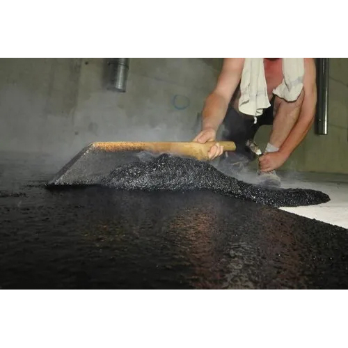 Bitumen Mastic Asphalt For Road Construction - Bitumen Mixture, High Durability, Polished Surface Treatment | Ideal for High-Traffic Areas, Water Resistant