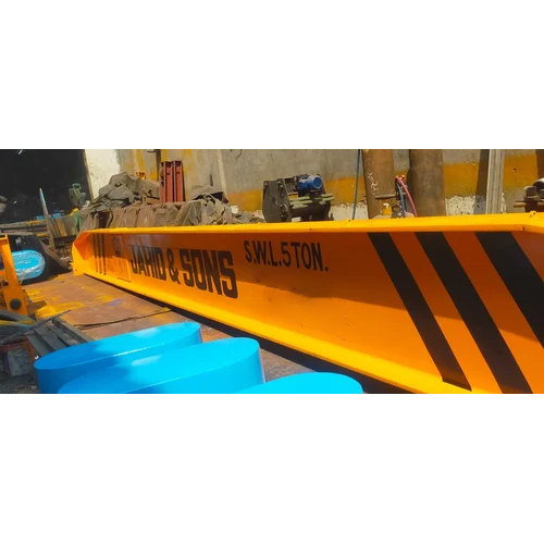 Industrial Eot Crane - Electric Powered, High Efficiency System | Semi-automatic Operation, Emergency Stop Feature