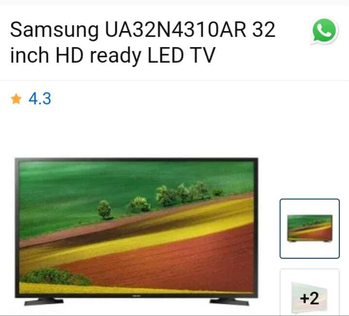Led Tv - 32 Inch Hd Ready, Slim Design | Energy Efficient, Easy Setup, Led Backlight, Ideal For Home Entertainment & Business Presentations