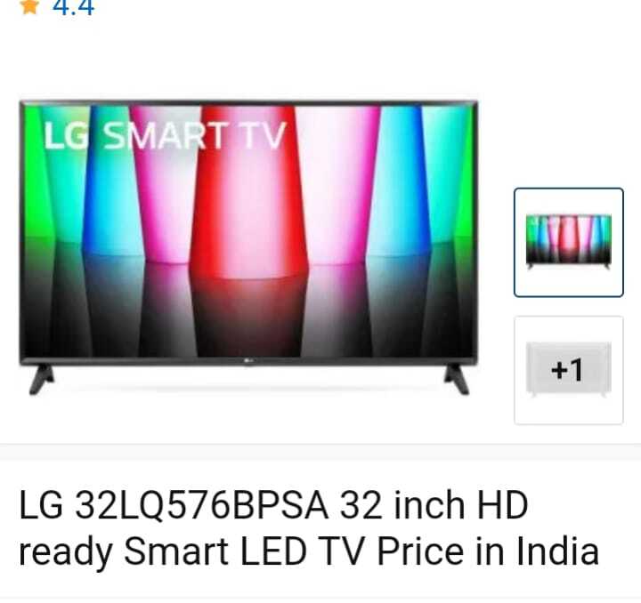 Led Tv - 32 Inch Hd Ready, Slim Design | Energy Efficient, Easy Setup, Led Backlight, Ideal For Home Entertainment & Business Presentations