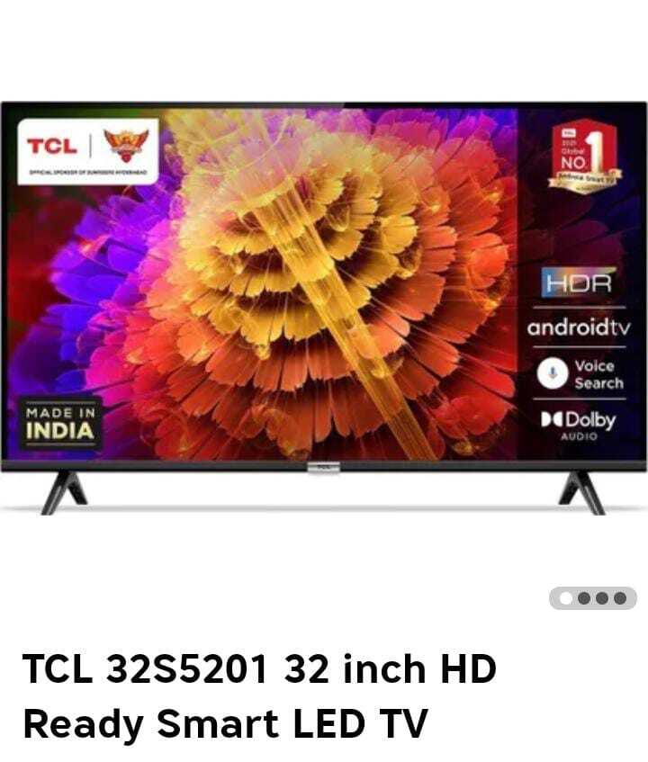 Led Tv - 32 Inch Hd Ready, Slim Design | Energy Efficient, Easy Setup, Led Backlight, Ideal For Home Entertainment & Business Presentations