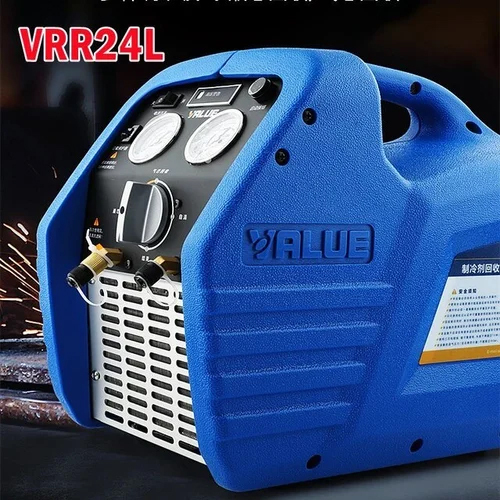 ब्लू वैल्यू Vrr24l 1hp रेफ्रिजरेंट रिकवरी मशीन