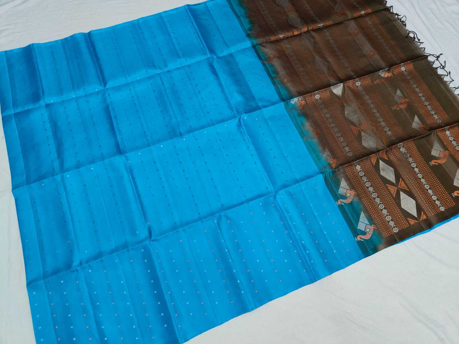 Party Wear Pure Silk Handloom