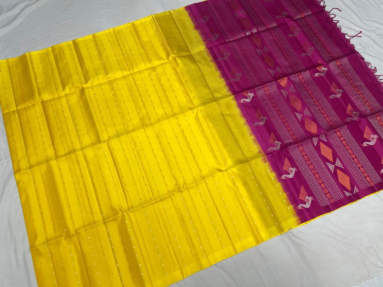 Party Wear Pure Silk Handloom