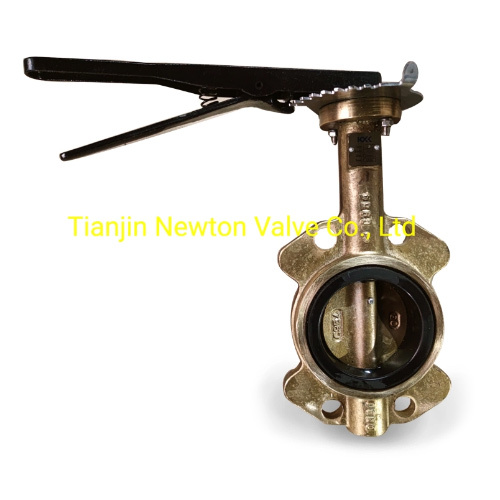 मरीन के लिए C95800 कॉन्सेंट्रिक लाइन बटरफ्लाई वाल्व