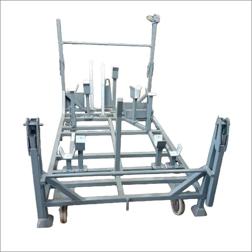500 किलो मटेरियल हैंडलिंग ट्रॉली आवेदन: उद्योग