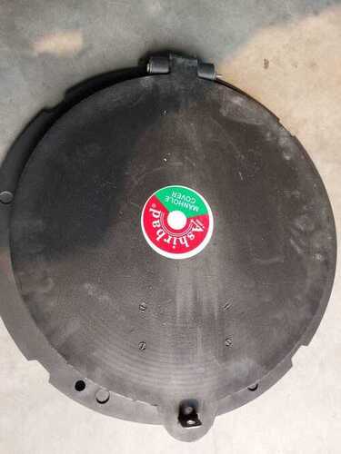 Black 21 Inch Manhole Cover