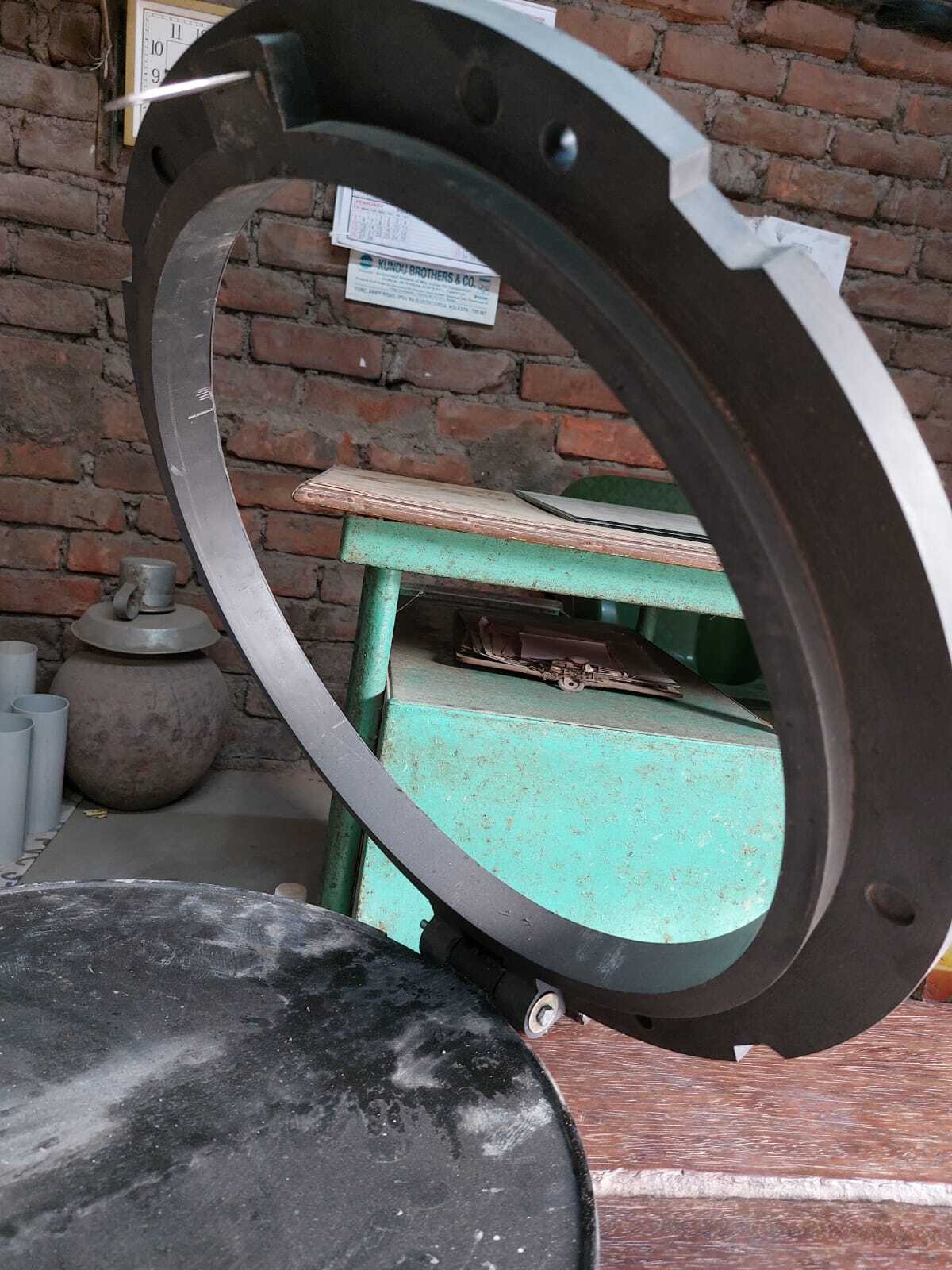 Black 21 Inch Manhole Cover