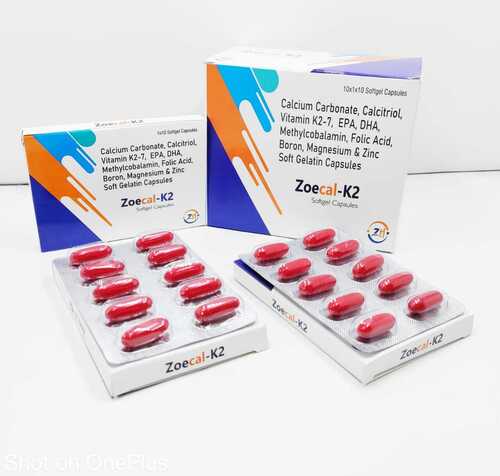 Zoecal K2 पैकेजिंग: ब्लिस्टर पैक