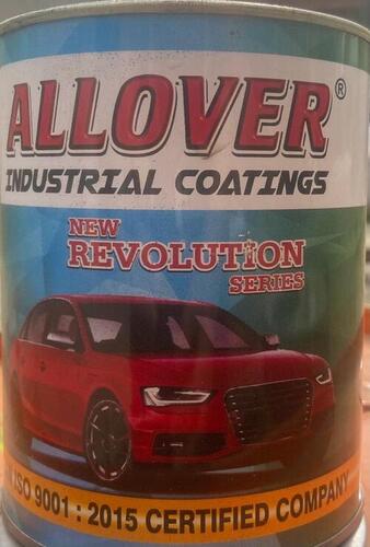 PU Paint - PU Resin, 1 Liter, Red | Coverage 10 sqm/l, 24 hr Drying Time, Corrosion Resistant, Easy Application, UV Resistant, Durable Finish