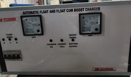 Automatic Float Cum Boost Charger Input Voltage: 220 Volt (V)