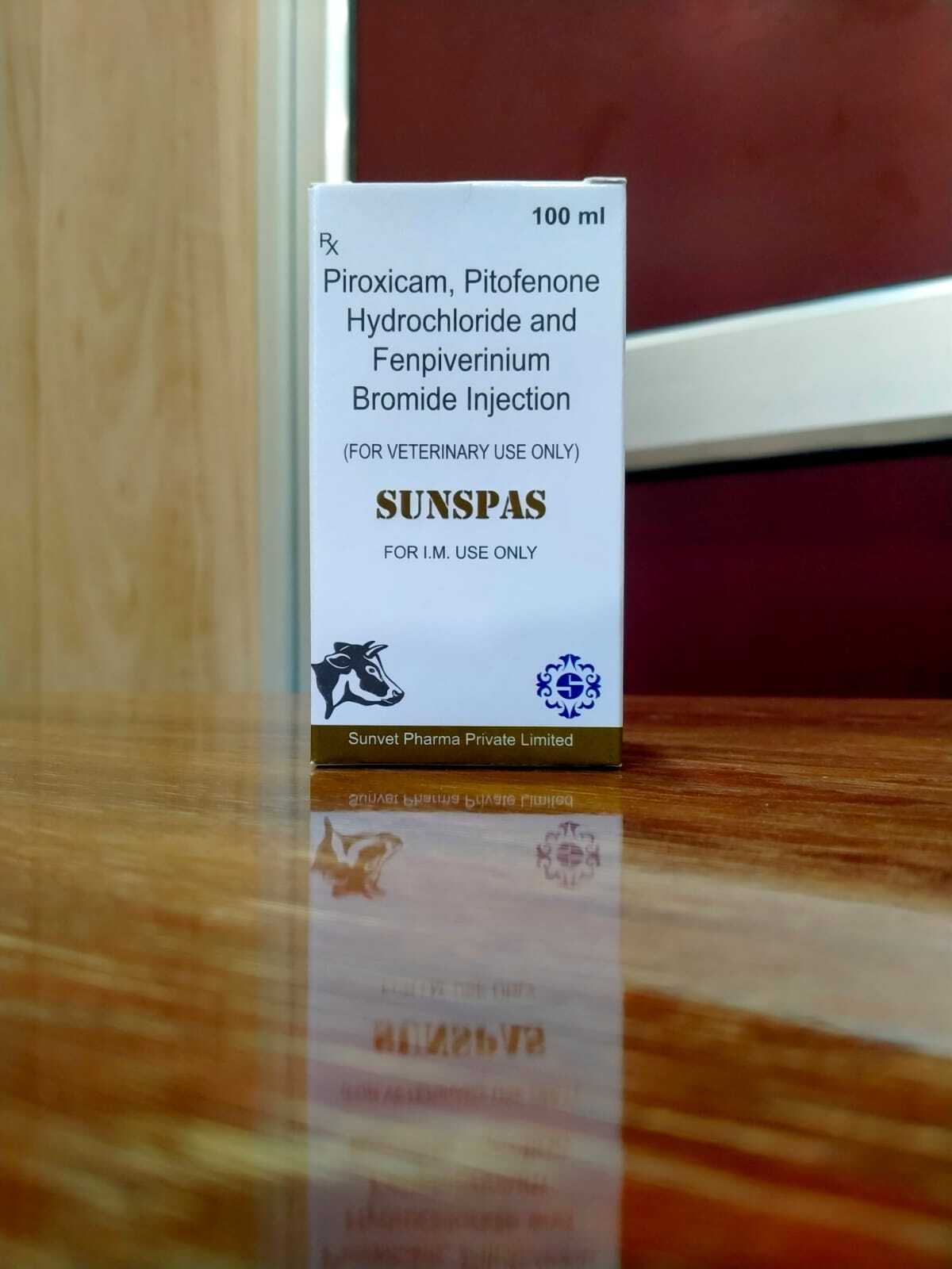 Liquid Piroxicam Pitofenone Hydrochloride And Fenpiverinium Bromide Injection