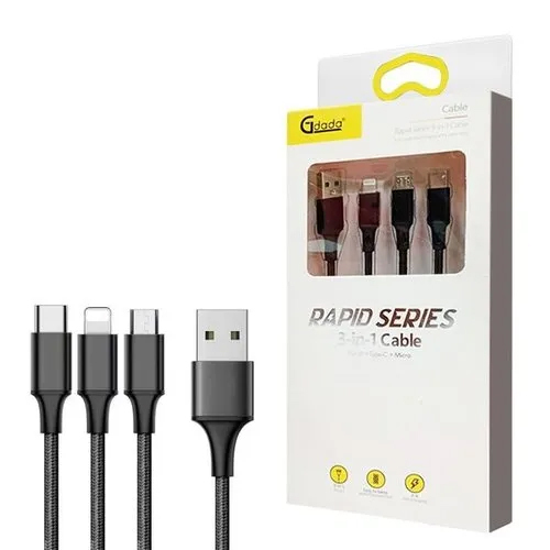 Gdada ओरिजिनल डेटा केबल 3 इन 1